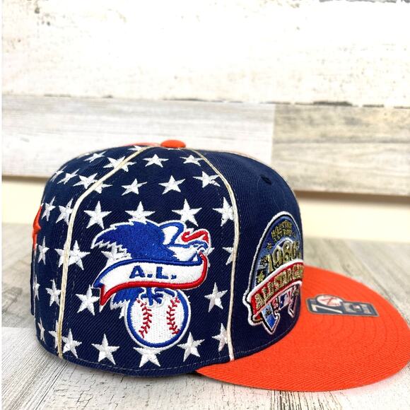 American Needle Vintage 7 1/8 1986 Astros All-Star Embroidered Hat Cap - Picture 4 of 6